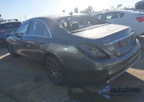 2019 Mercedes-Benz S 560 z USA, uszkodzony, nr VIN WDDUG8DB0KA484505